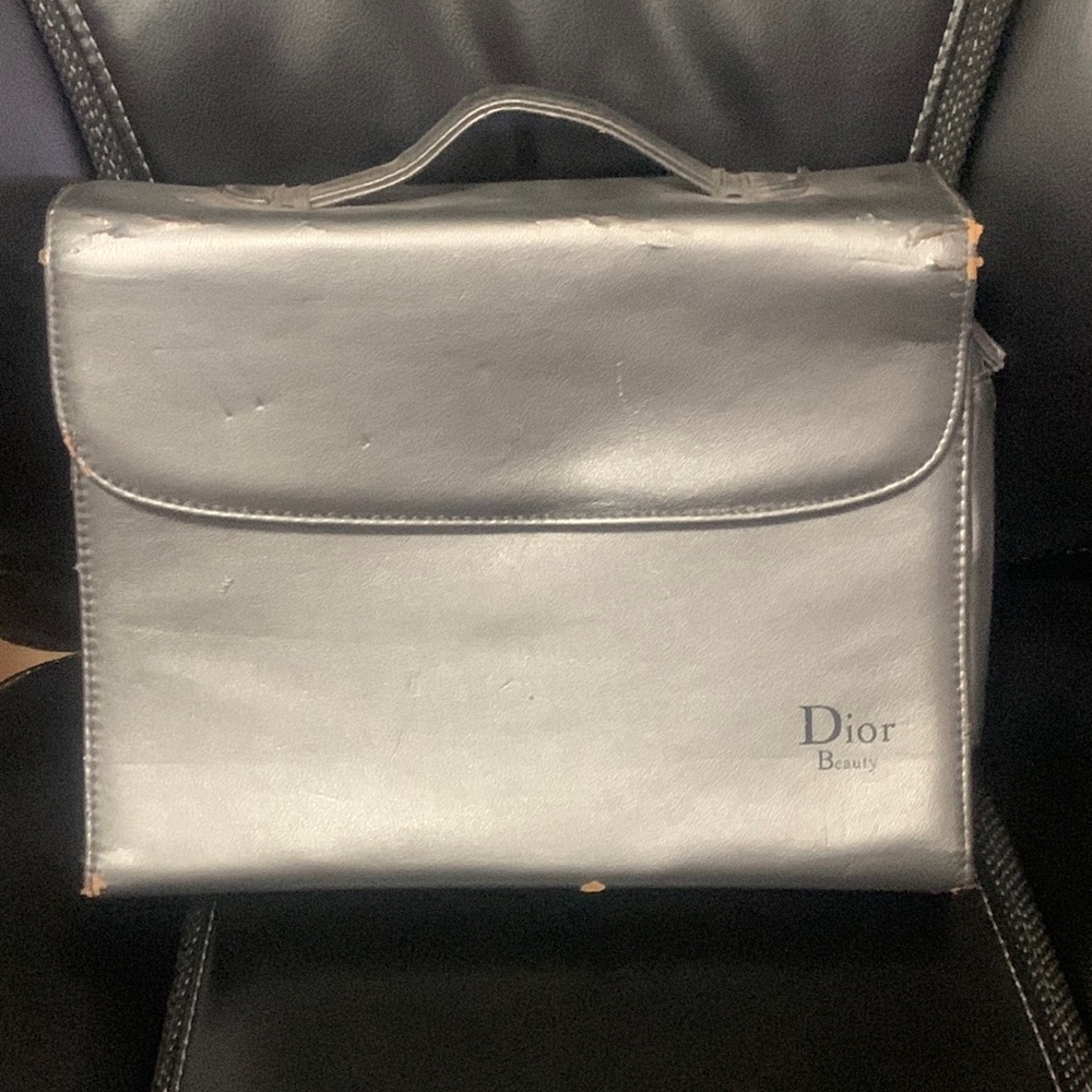 Vintage Christian Dior make up case large in size unfolds many compart &… - Picture 1 of 5
